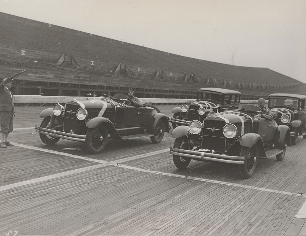 Studebaker Presidents, Atlantic City Speedway, 1928