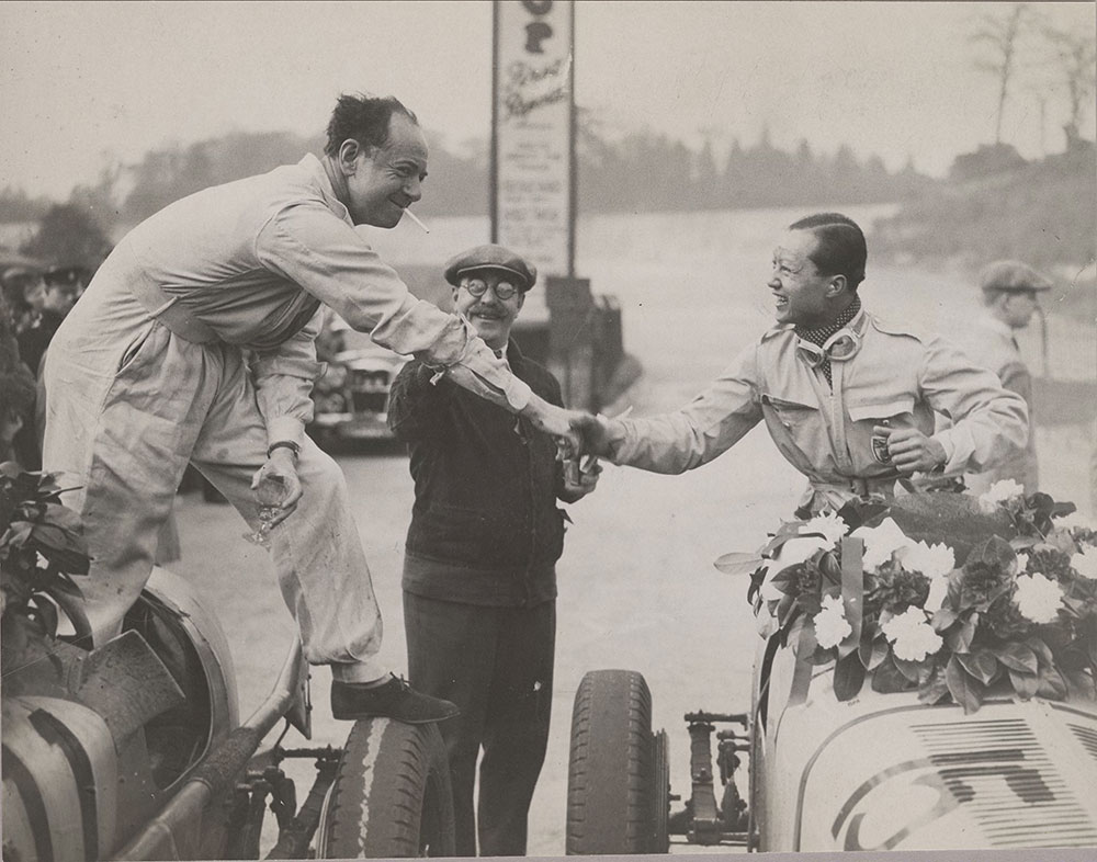 International Trophy Race at Brooklands, 1936