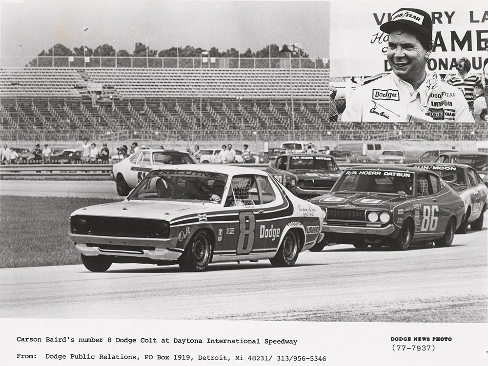 Carson Baird's Number 8 Dodge Colt at Daytona International Speedway