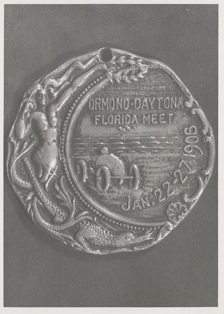 Medal, Ormond-Beach Florida Meet, Jan. 22-27, 1906