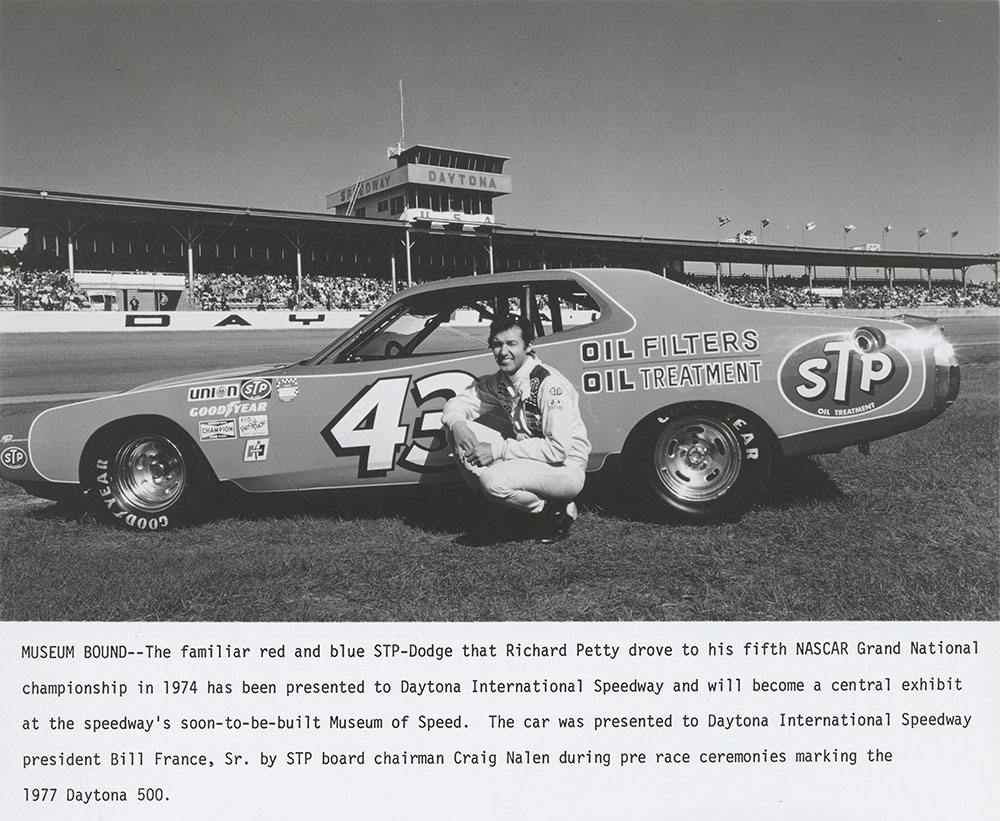 NASCAR Grand National Championship STP-Dodge at Daytona International Speedway, 1977