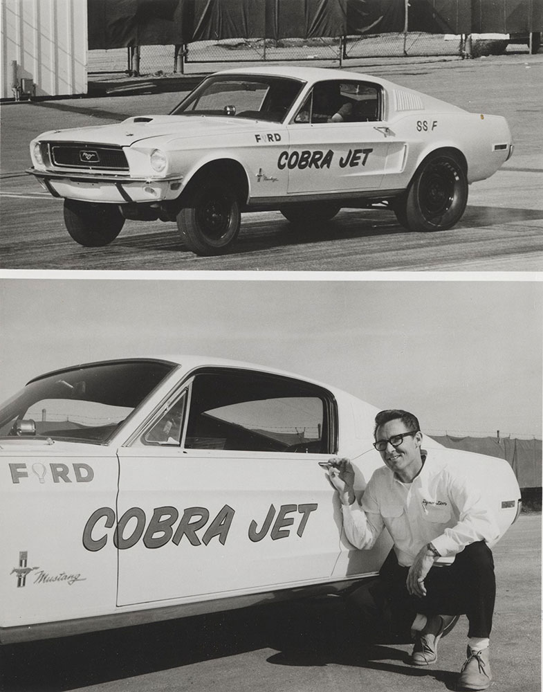 Cobra Jet-powered Ford Mustang, 1968
