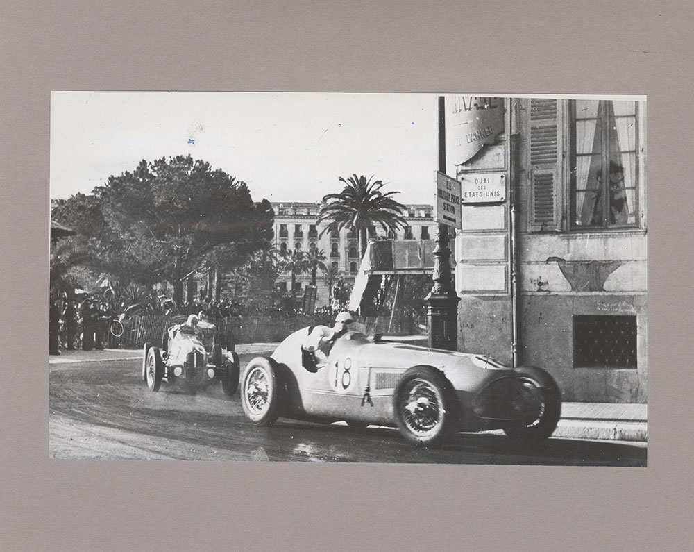 First postwar running of Grand Prix at Nice - 1946