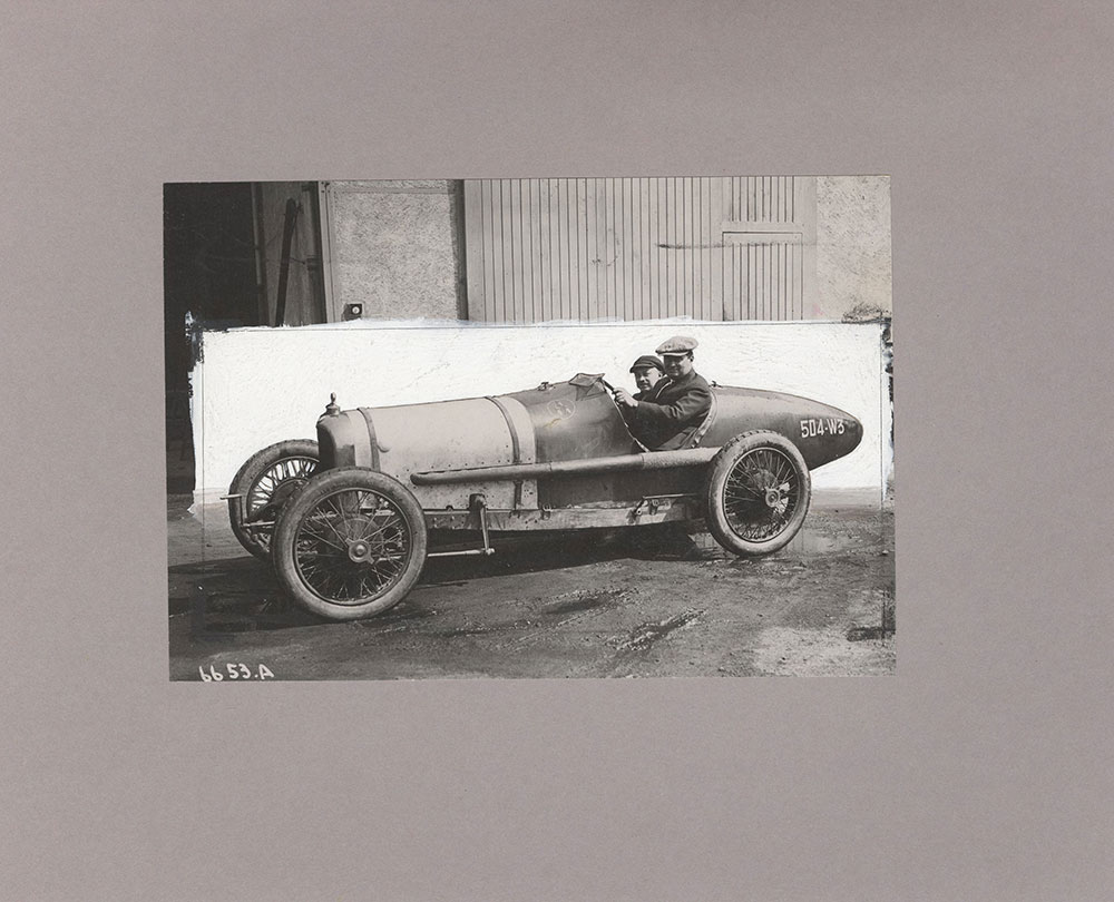 Albert Guyot on  Rolland Pilain, Grand Prix - 1923