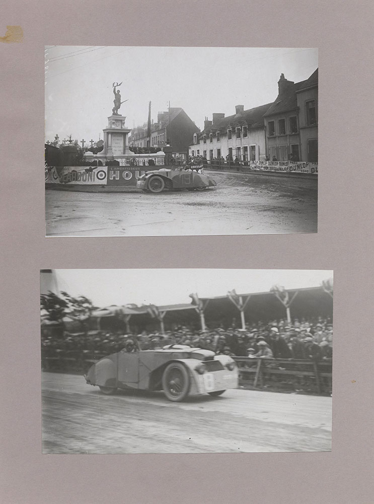 1924 Georges Boillot Cup,  Upper: Chenard-Walcker 2-seater 