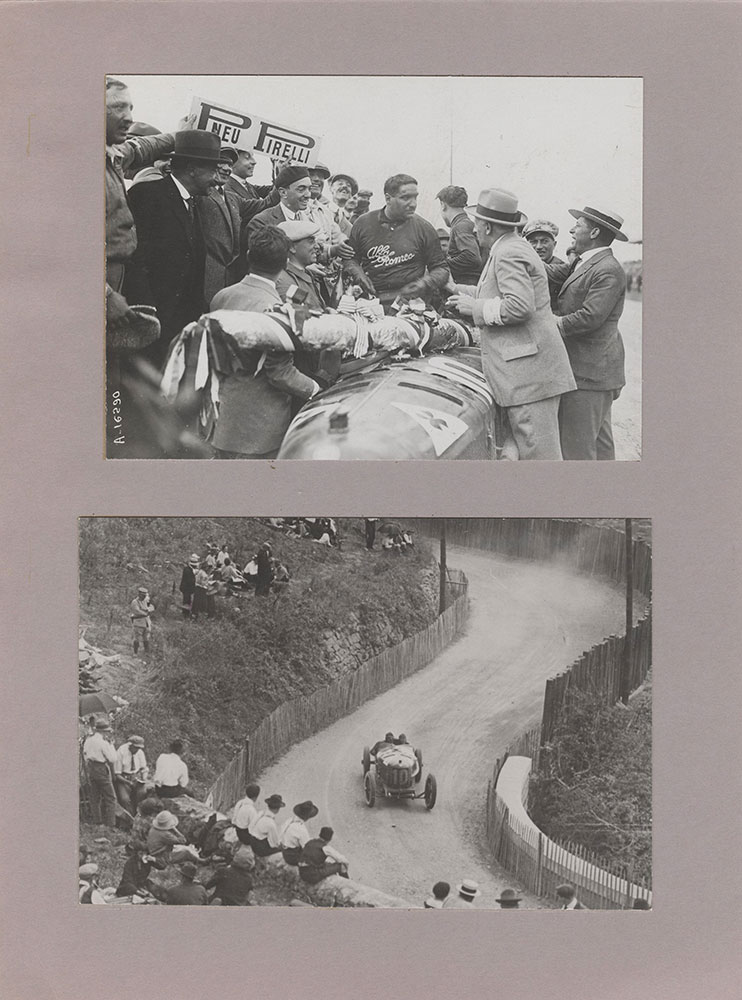 Campari, winner in European Grand Prix, Lyons 1924