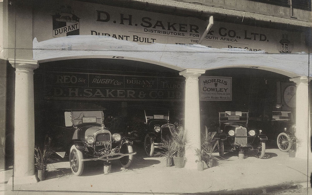 South Africa 1924 Johannesburg, Saker & Co, distributors