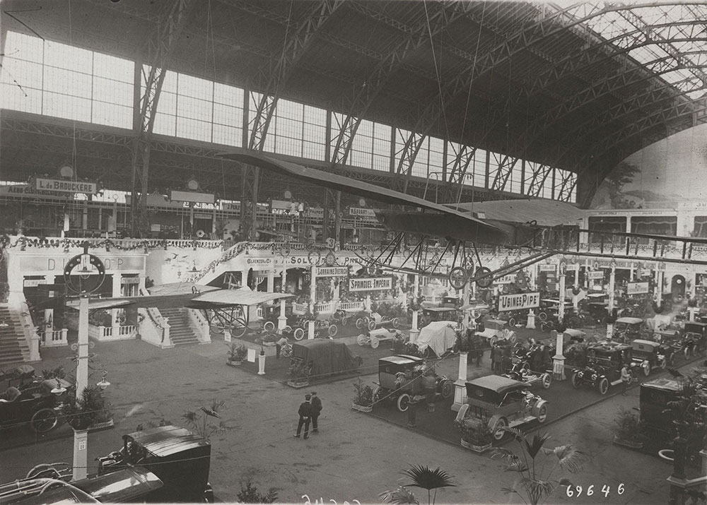 Brussels Salon de l'Automobile, 1912, general view