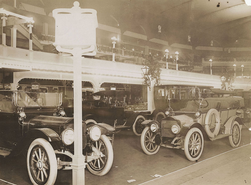 New York Auto Show 1913 Madison Square Garden White Co.