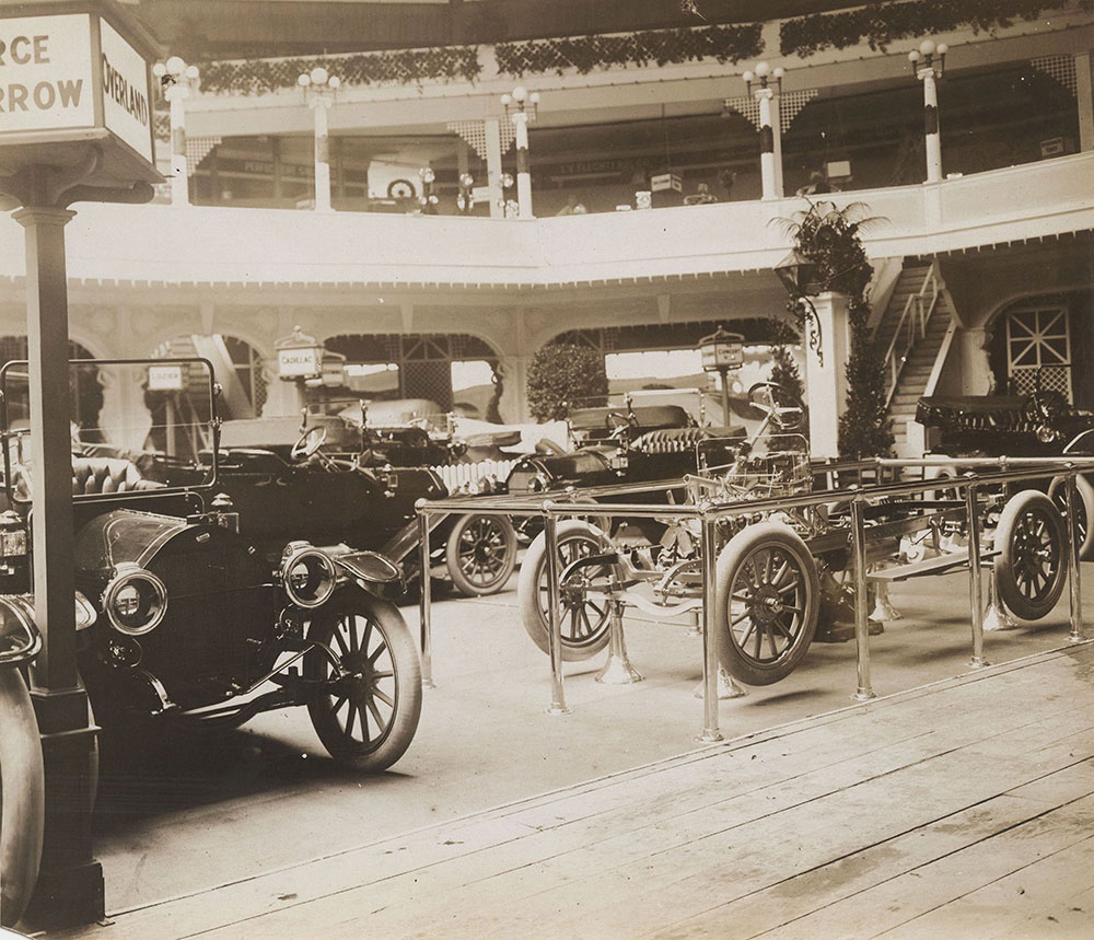 New York Auto Show 1913 Madison Square Garden Overland exhibit