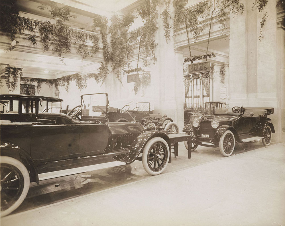 New York Auto Show 1914 Grand Central Palace Chalmers exhibit