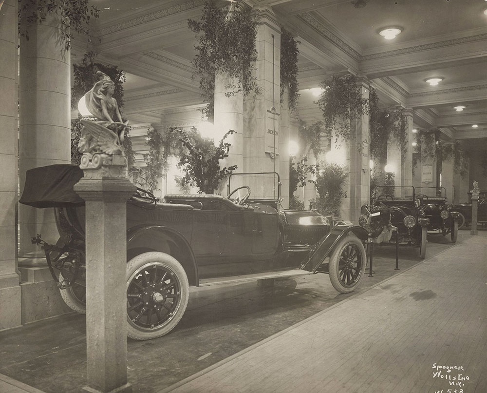 New York Auto Show 1914 Grand Central Palace Jackson exhibit