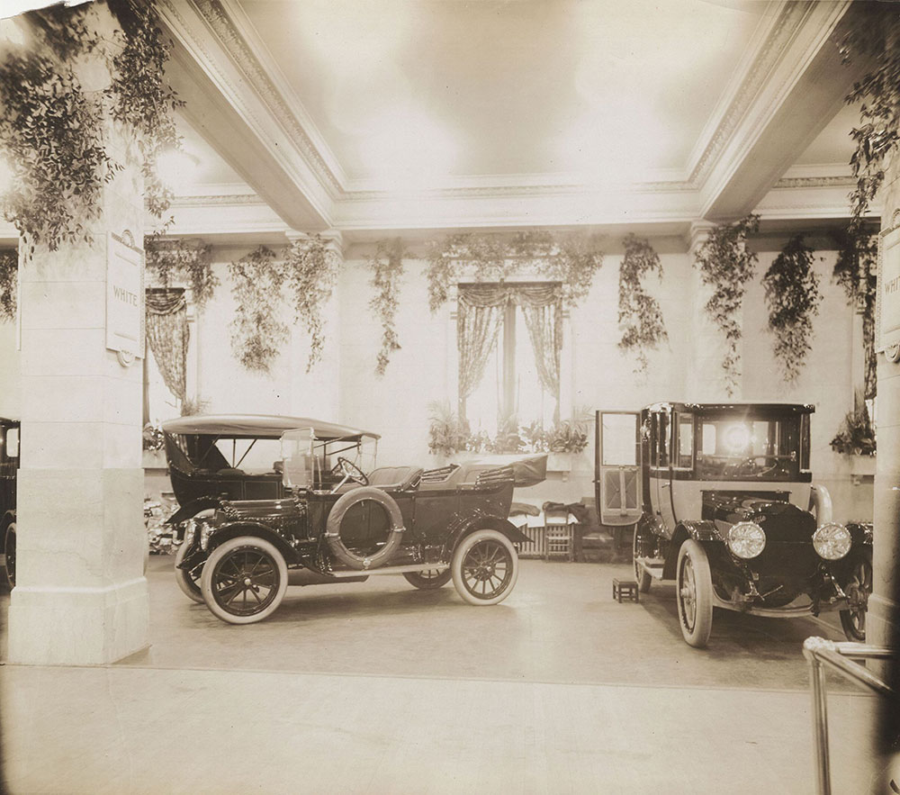 New York Auto Show 1914 Grand Central Palace White exhibit