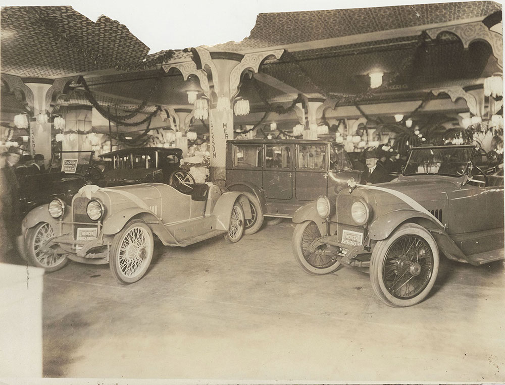 Cleveland Automobile Show 1917 Mercer