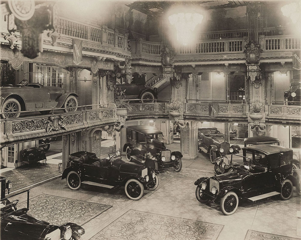 New York 1918 Hotel Astor Automobile Salon: White, Bodies by Rubay