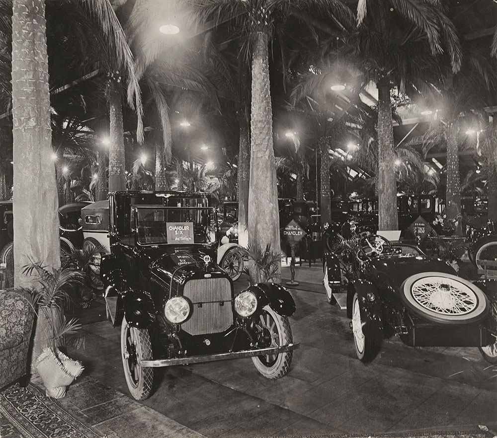Los Angeles Motor Car Show 1917 Chandler