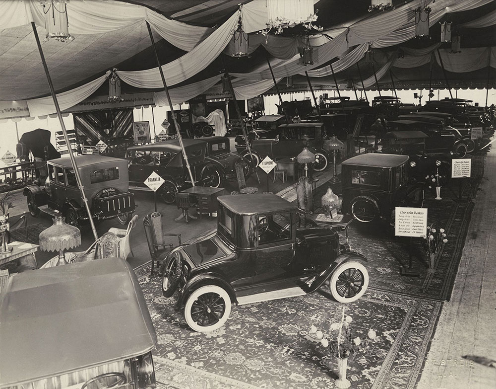 Los Angeles auto show 1923
