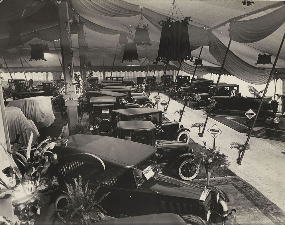 Los Angeles auto show 1923 Studebaker