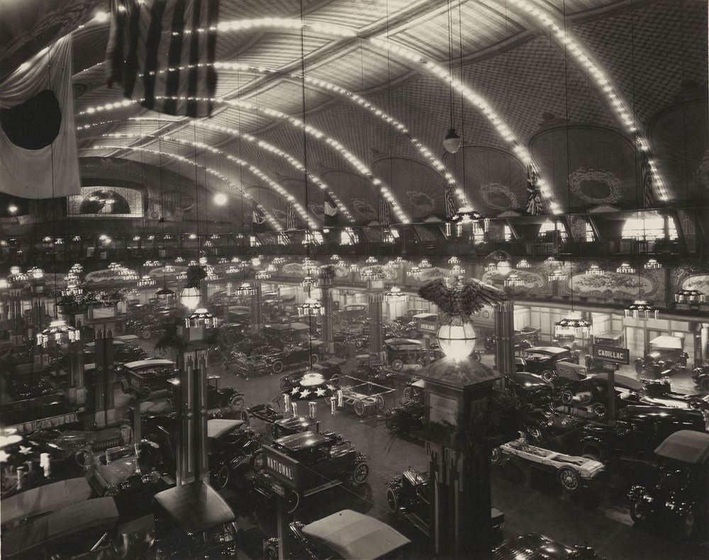 Chicago Auto Show 1919 Coliseum (out of focus)