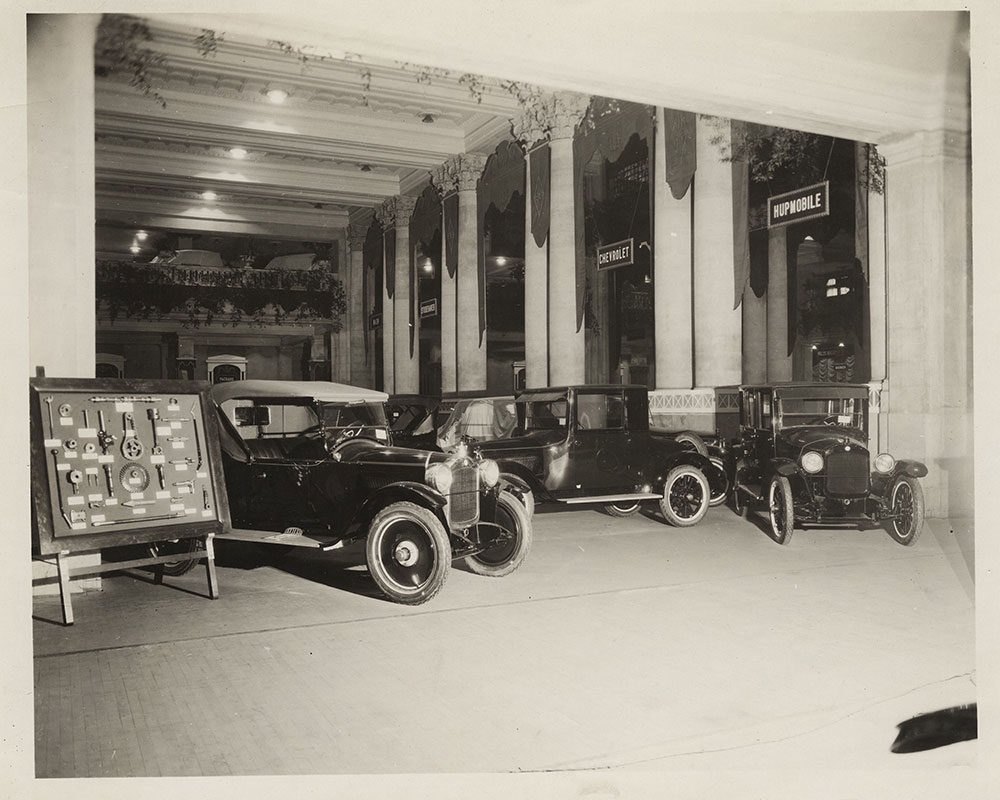 New York Show 1923 Grand Central Palace Hupmobile