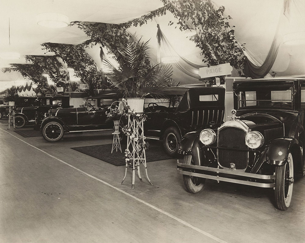 Cincinnati Auto Show 1924 Paige