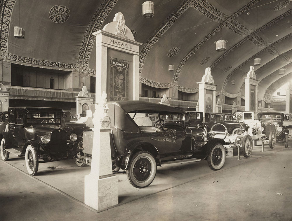 New York Show 1924 Hotel Commodore Chrysler Six exhibit