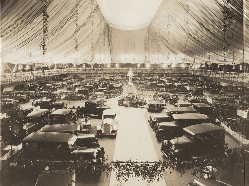 Newark Show 1926 Composite panoramic shot