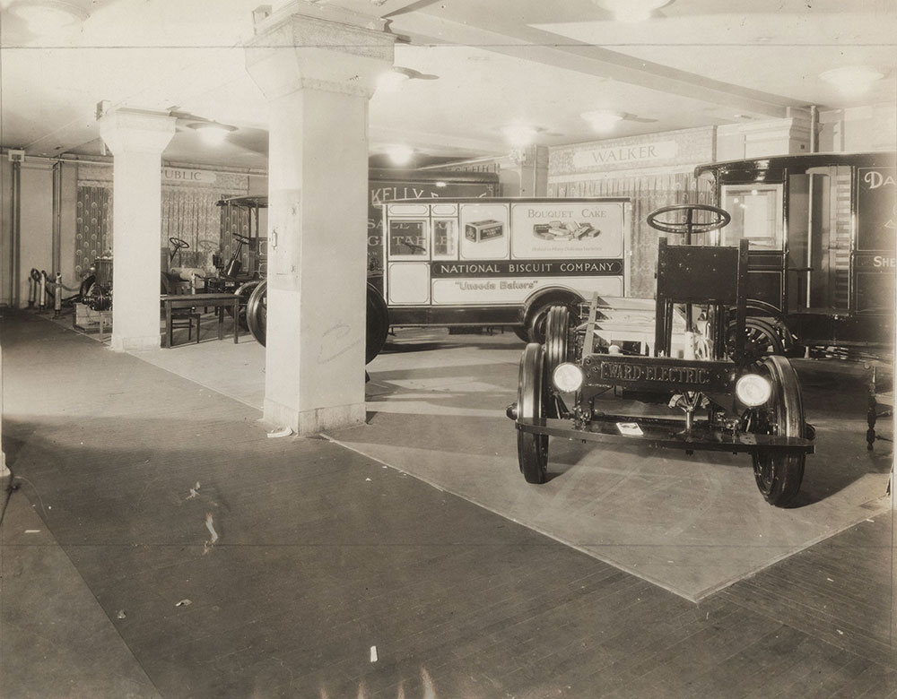 New York Automobile Show 1927 Grand Central Palace Electric Truck