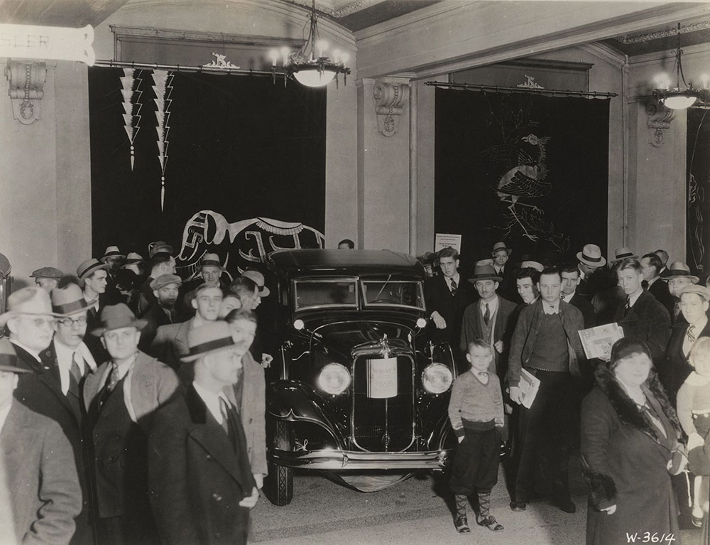 Milwaukee Automobile Show 1932 Chrysler