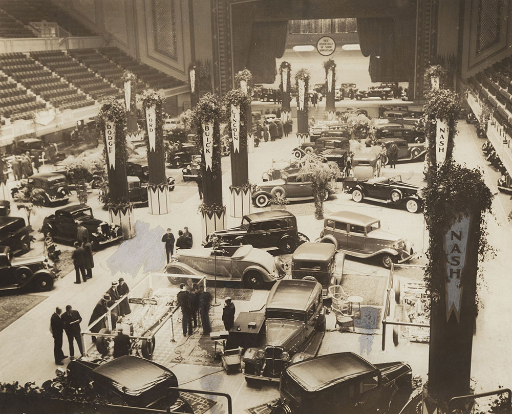 Philadelphia Auto Trades Association Show 1933 Convention Hall