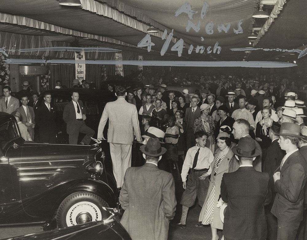GM Show at Detroit 1934