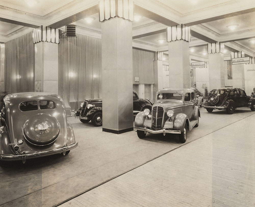 New York Auto Show 1935 Grand Central Palace De Soto