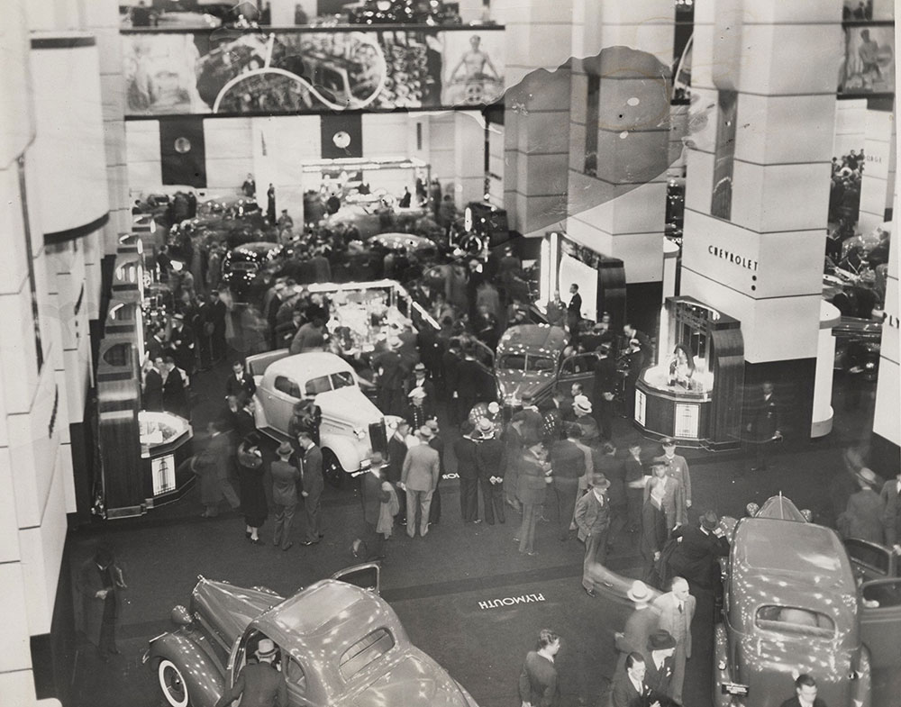New York Auto Show November 1935 Grand Central Palace: Plymouth, Chevrolet