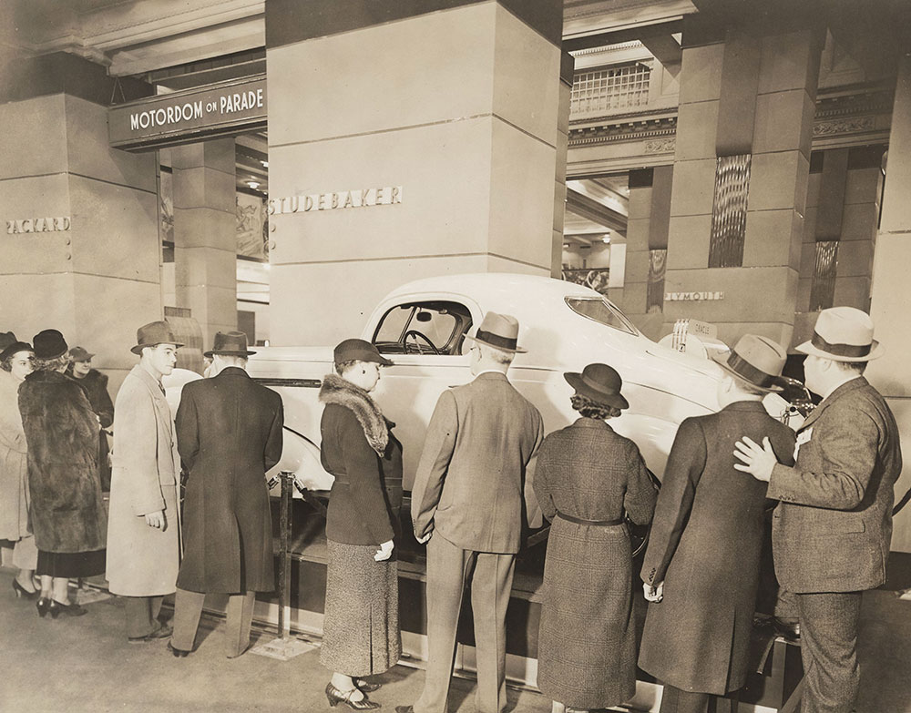 New York Auto Show November 1935 Grand Central Palace: Studebaker