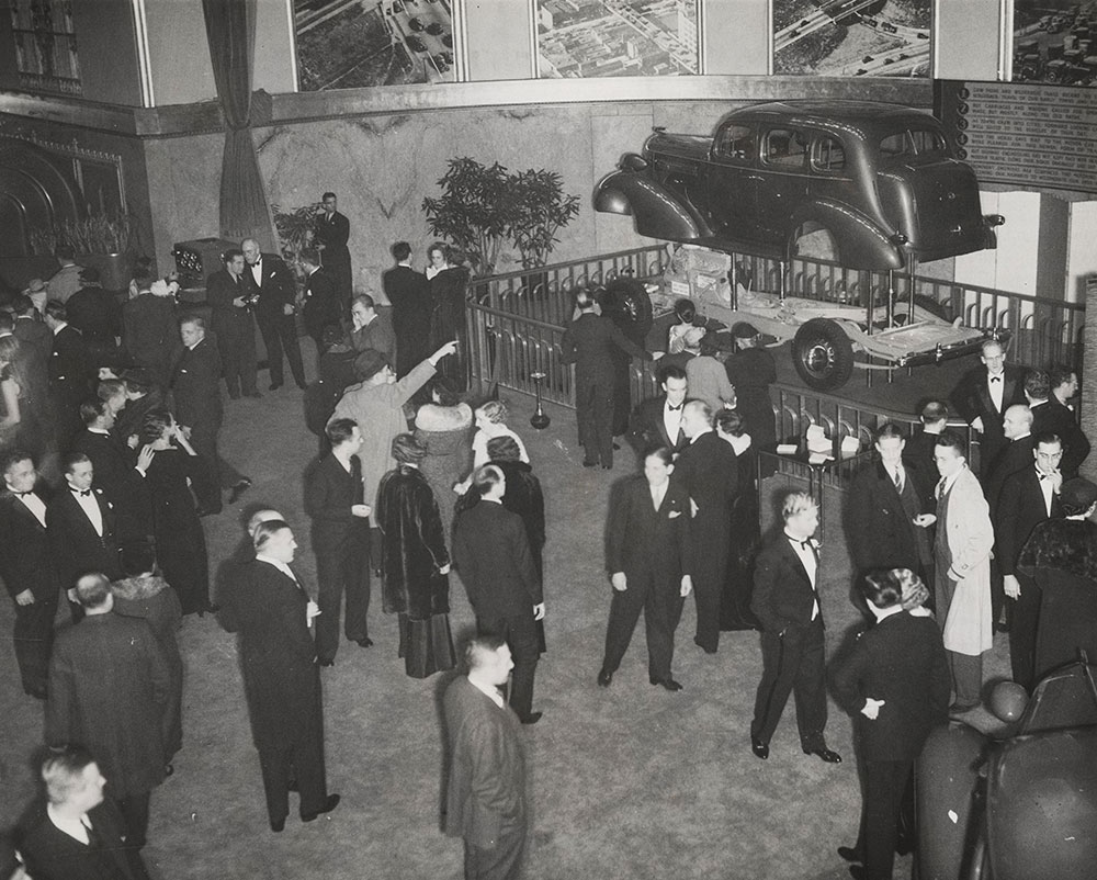 New York 1935 General Motors Show Waldorf Astoria: Buick 'Safety Car'