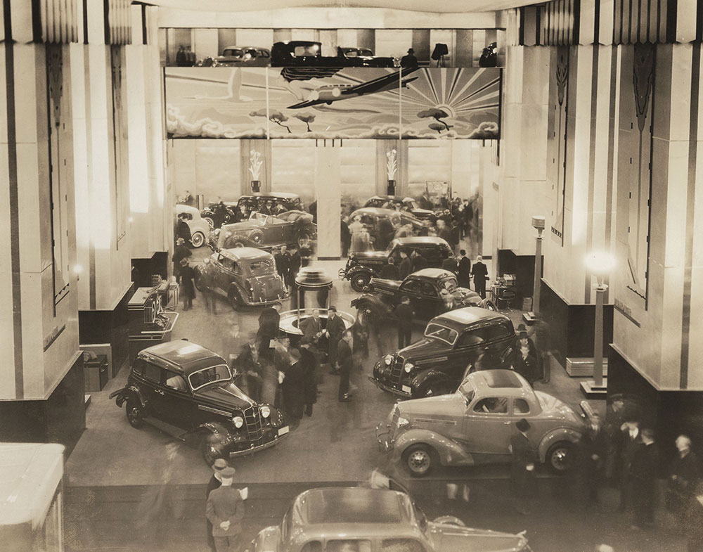 New York Auto Show January 1935 Grand Central Palace: Plymouth