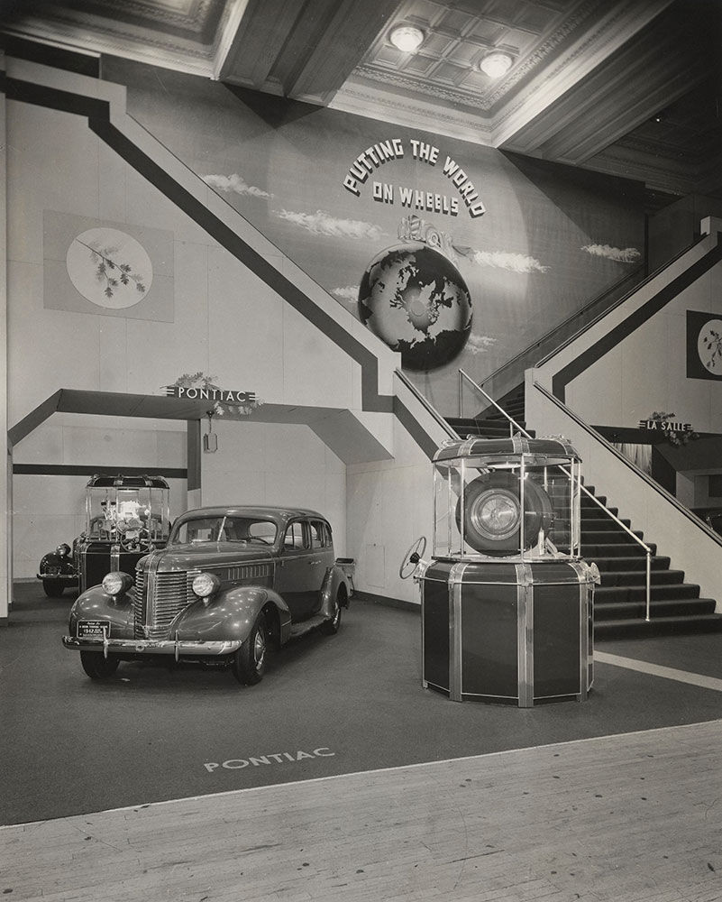 New York National Automobile Show 1937 Grand Central Palace Pontiac