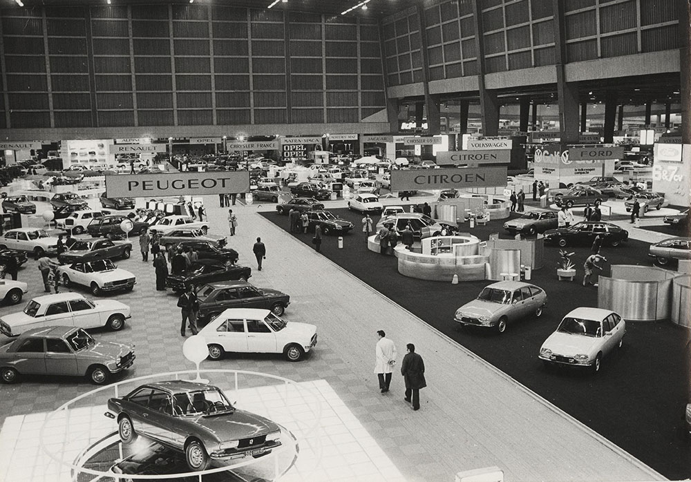 Paris Salon de l'Automobile 1977: Peugeot and Citroen