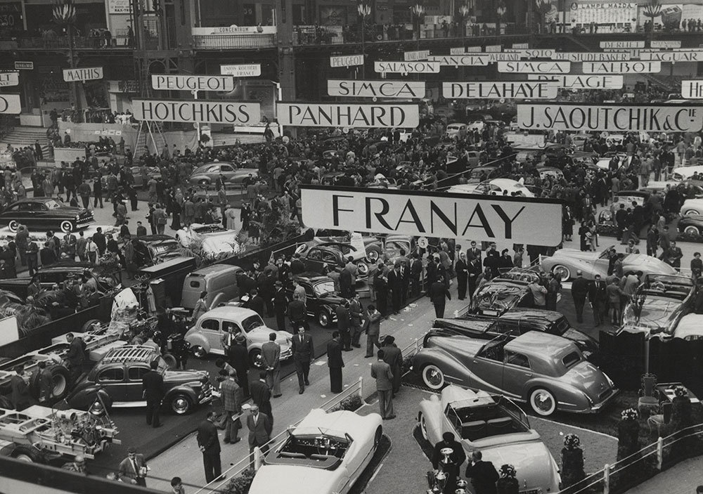 Franay (bodybuilders) at 1949 Paris Show.