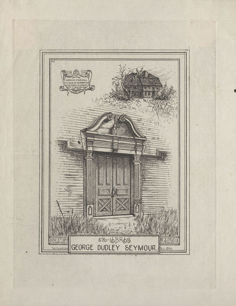 Bookplate for George Dudley Seymour
