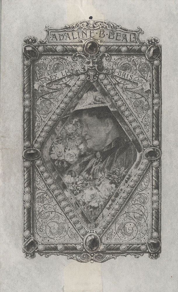 Bookplate for Adaline Beal