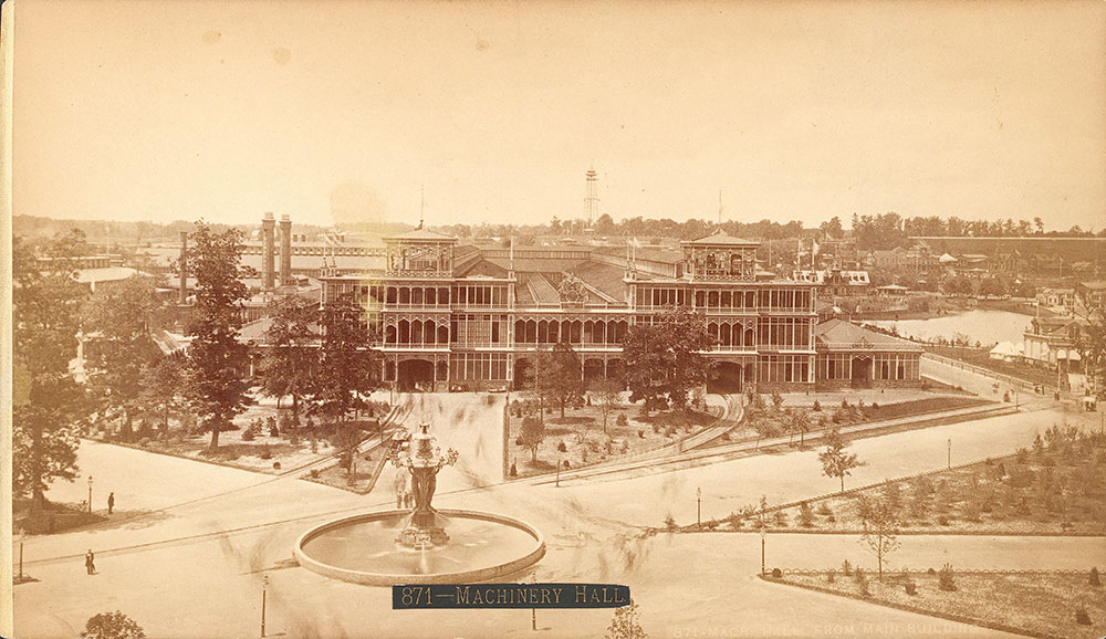 Machinery Hall from Main Building