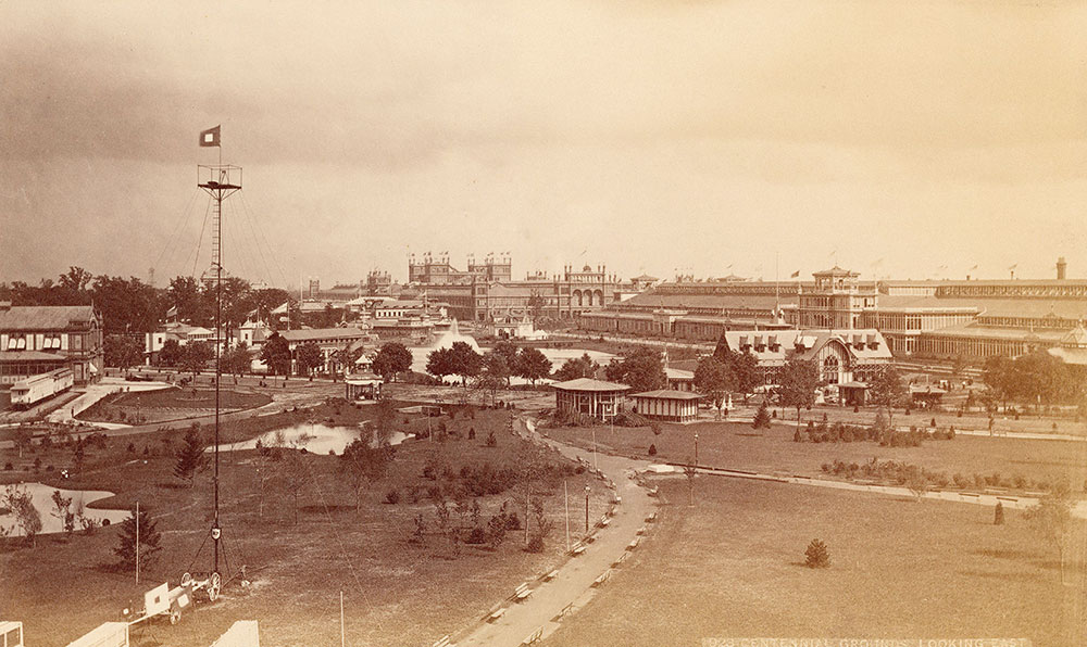 Centennial Grounds, looking East