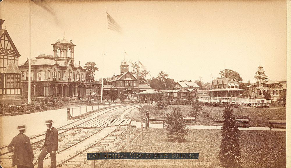 General view of state buildings