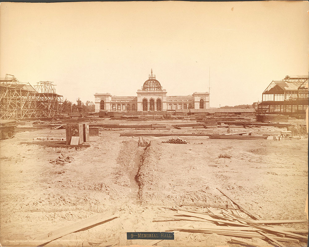 Main Exhibition Building-site of centre transept