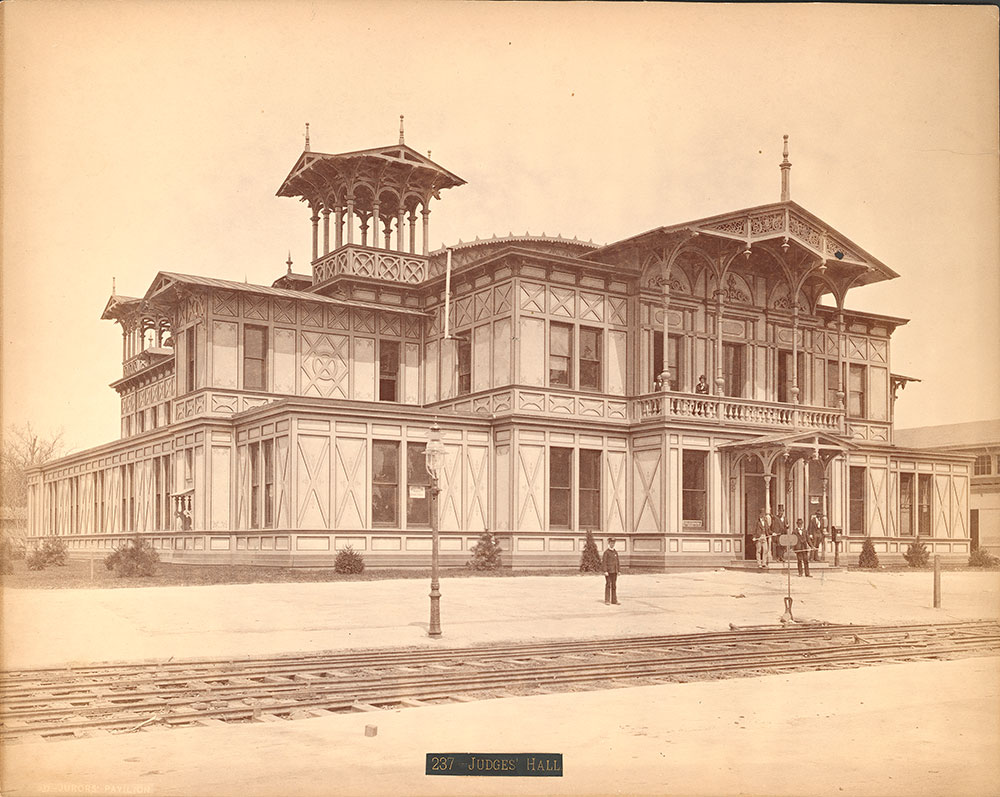 Jurors' Pavilion-interior [sic]