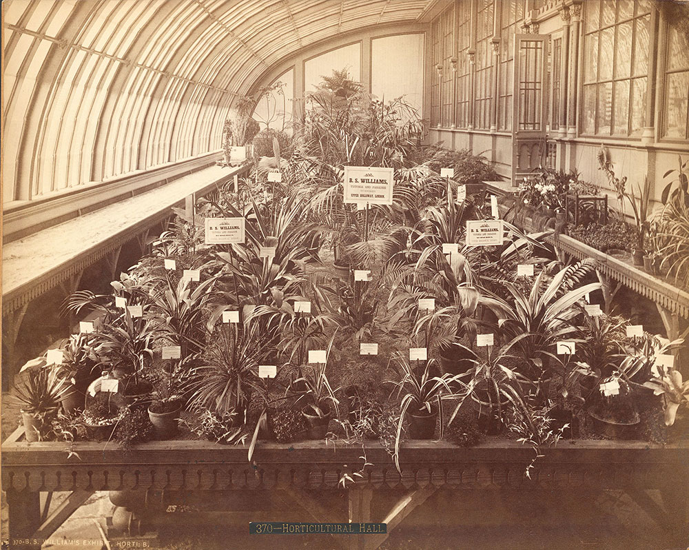 B.S. Williams' exhibit-Horticultural Building