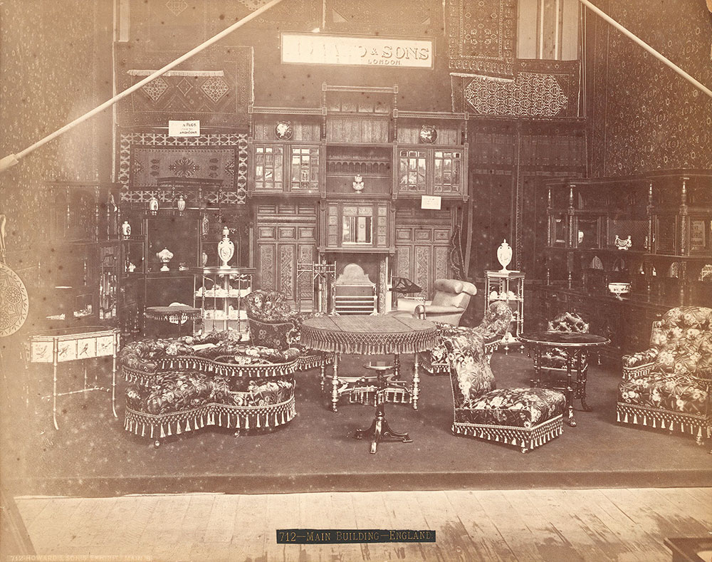 S. Howard & Sons' exhibit-Main Building