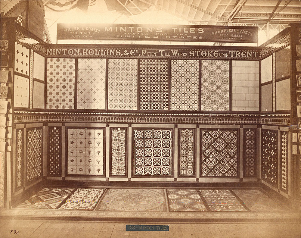 Minton, Hollins & Co.'s tile exhibit-Main Bldg.