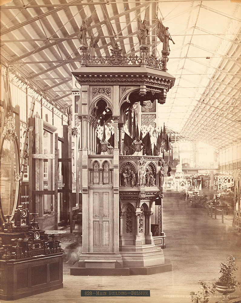 Carved pulpit, Belgian